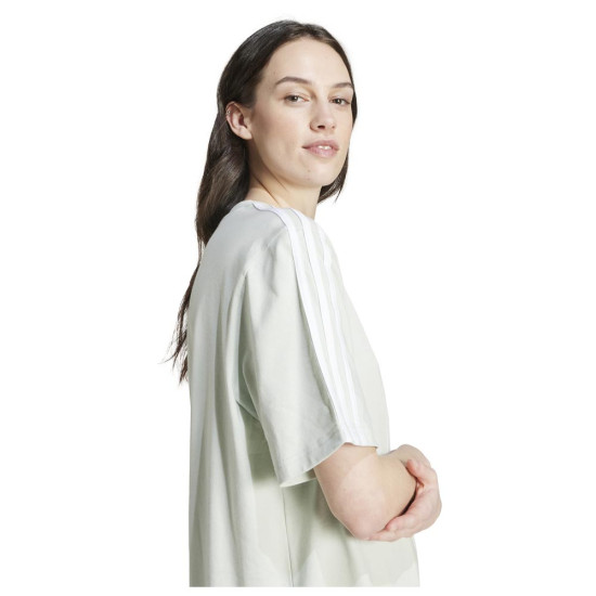 Adidas Γυναικείο φόρεμα Essentials 3-Stripes Single Jersey Dress